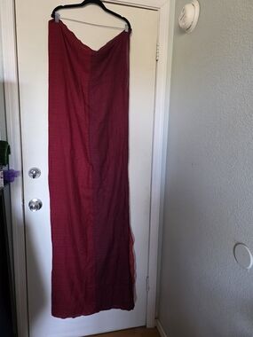 Bajra Women's Red 100% Cashmere Scarf